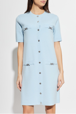 Versace Kleid mit dekorativen Taschen