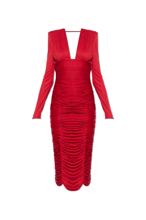 Draped dress