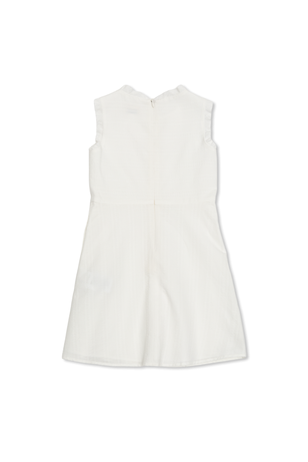 Versace Kids Sleeveless cotton dress