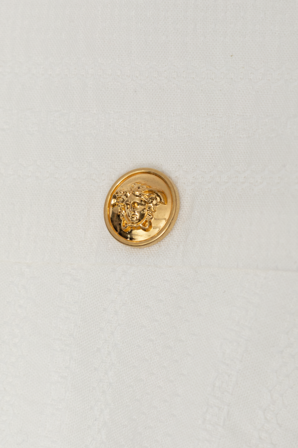 Versace Kids Sleeveless cotton dress