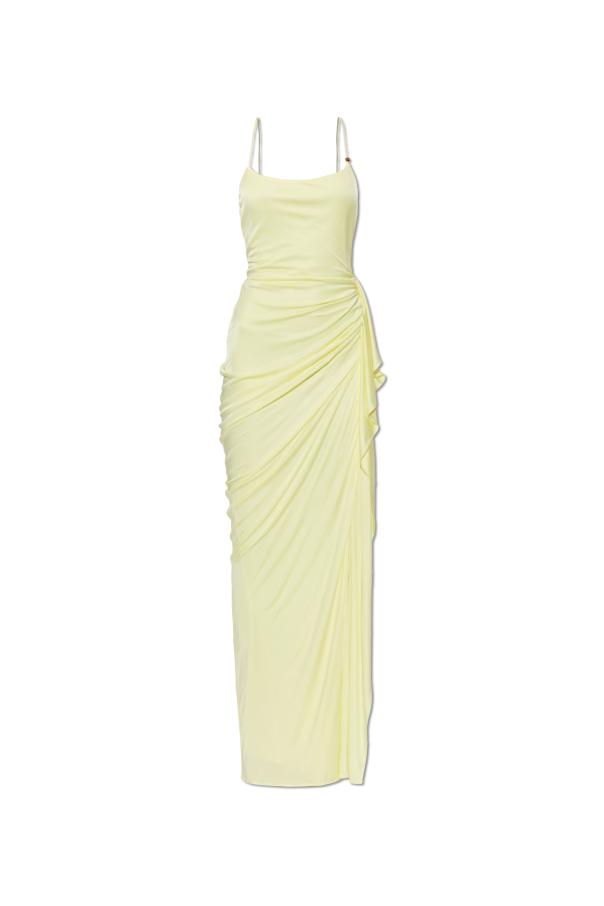 Long strappy dress od Versace
