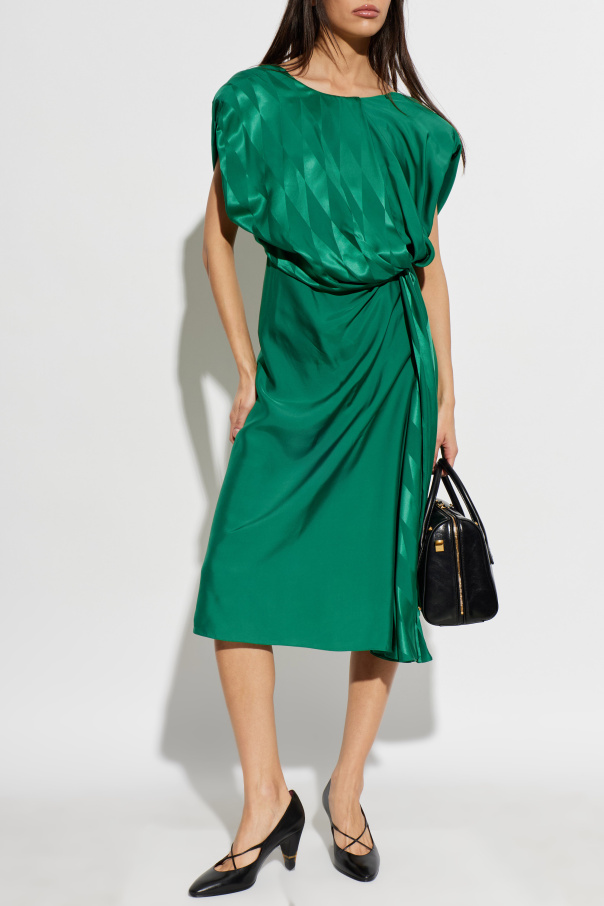 Versace Vestido con drapeado