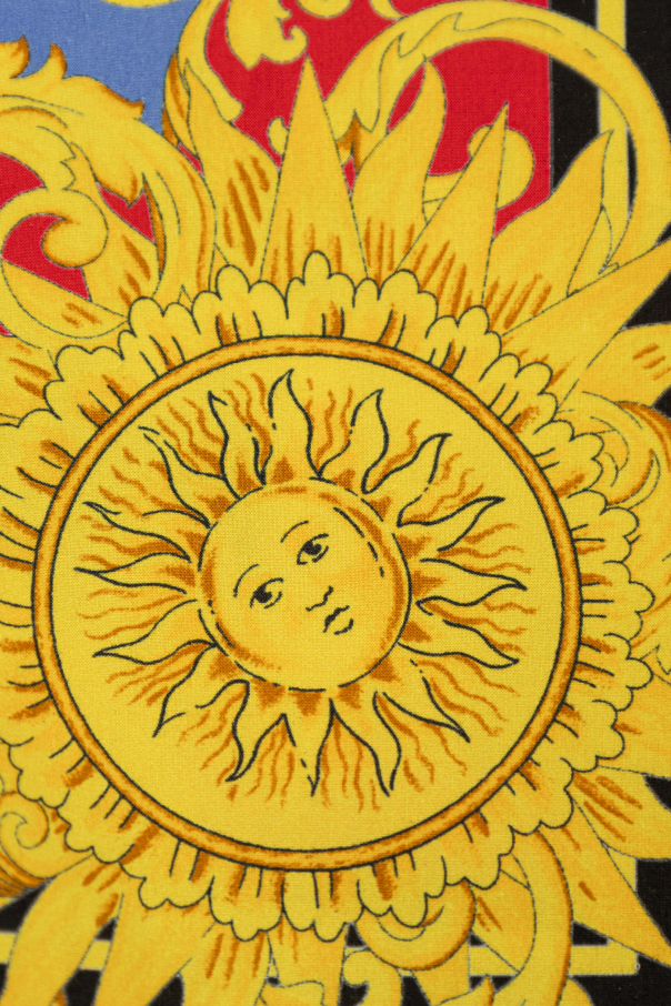 Versace Kids Dress with "The Sun Baby" print