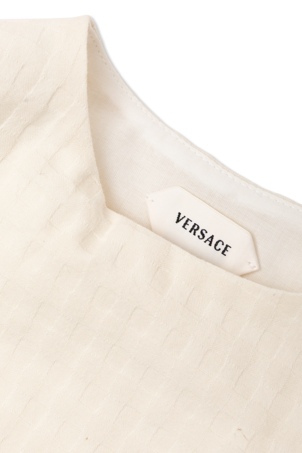 Versace Kids Dress with a pocket