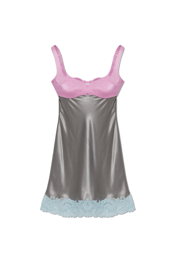 Silk slip dress od Versace
