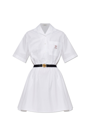 Cotton dress with pocket
