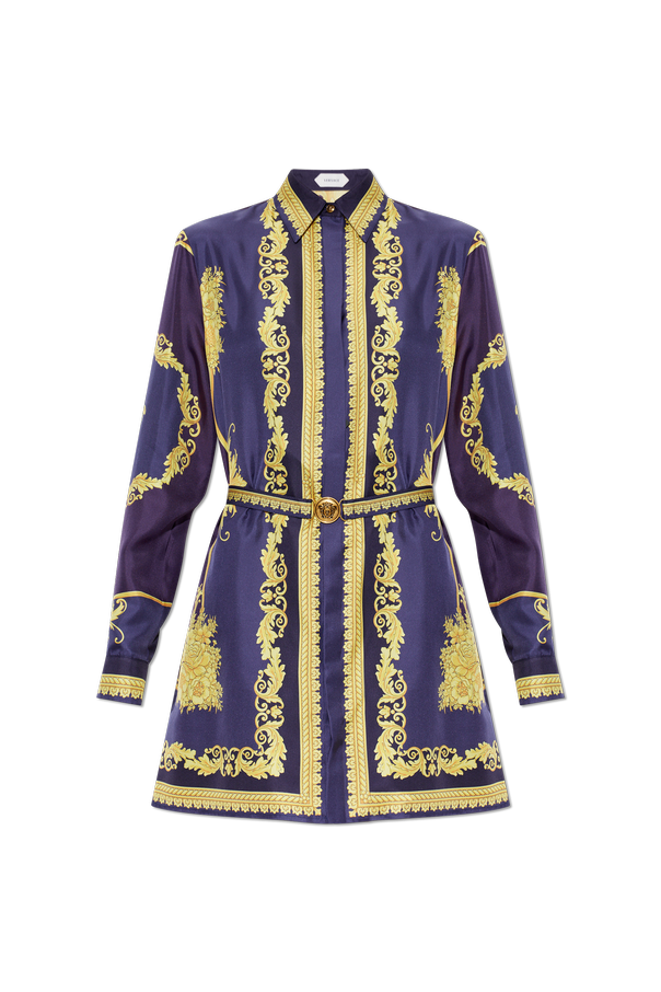 Silk dress od Versace