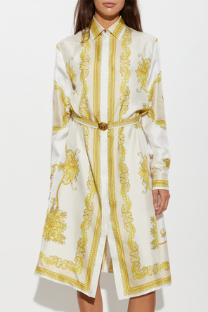 Versace Silk dress with 'New Barocco' print
