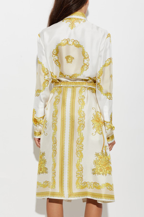 Versace Silk dress with 'New Barocco' print