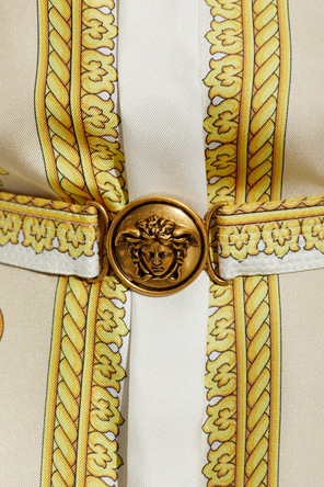 Versace Silk dress with 'New Barocco' print