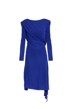 Long asymmetrical dress