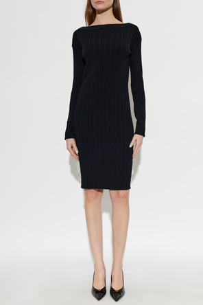 Versace Vestido longo de corte justo