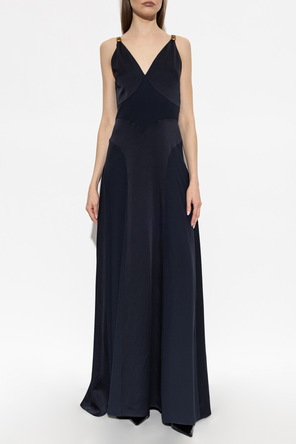 Versace Vestido longo com costas descobertas