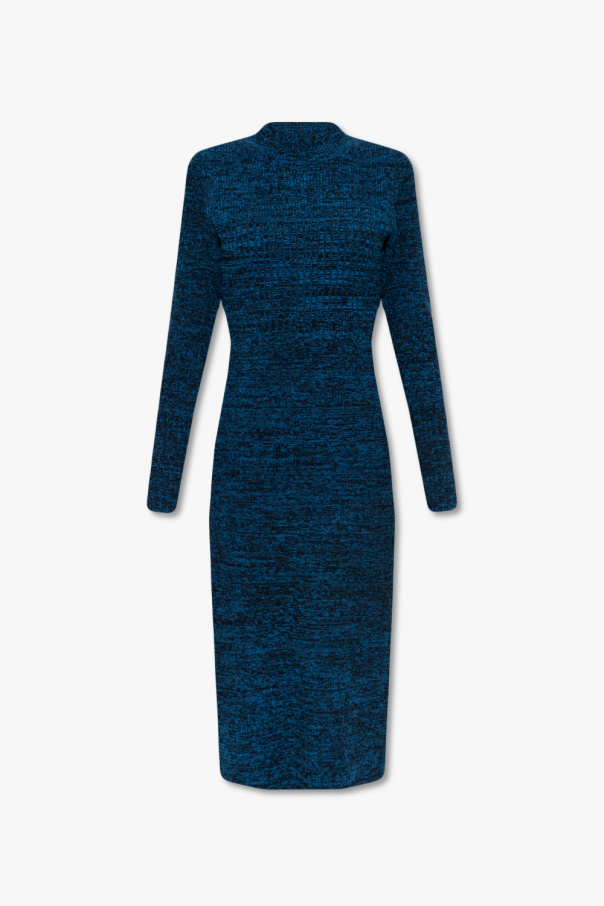 Gestuz ‘FrejaGZ’ ribbed Bleu dress