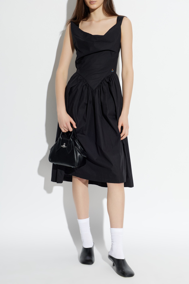 Vivienne Westwood Vestido sin mangas con logo