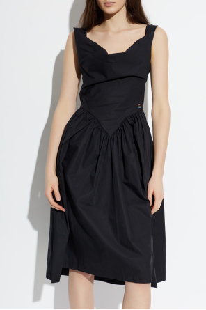 Vivienne Westwood Vestido sin mangas con logo