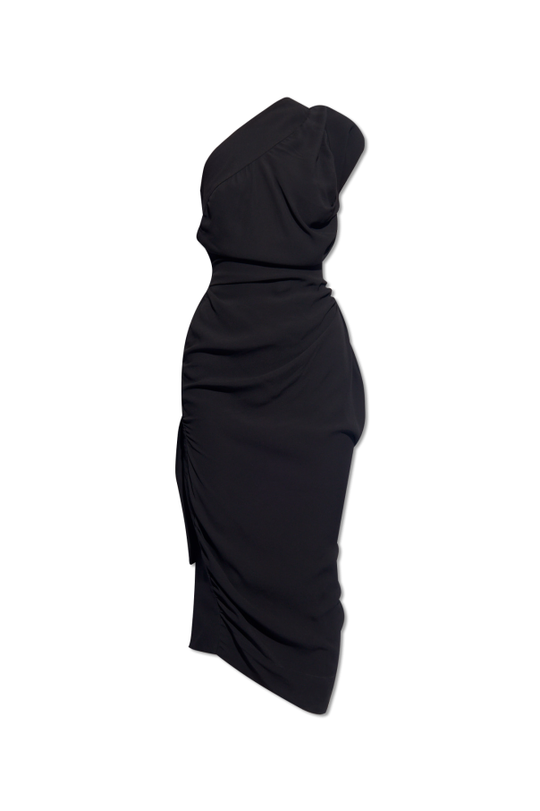 Black Satin Strapless Boned Corset Style Bodycon Mini Dress - Aleka – Femme  Luxe