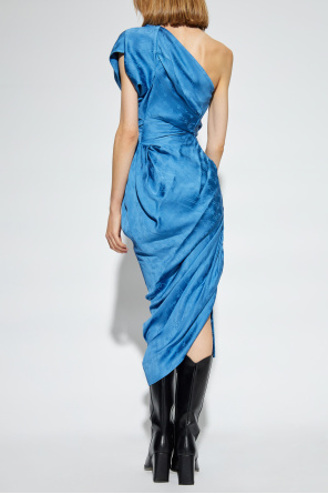 Vivienne Westwood Sukienka na jedno ramię ‘Andalouse’