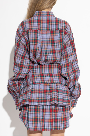 Vivienne Westwood Plaid pattern dress