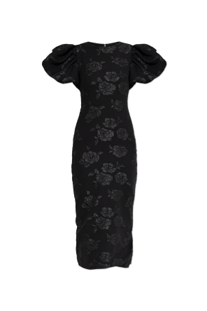 Dress with floral pattern