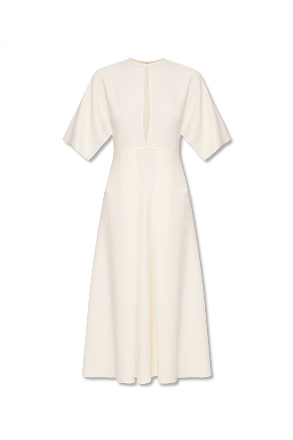 Victoria Beckham jacquard-pattern mini dress
