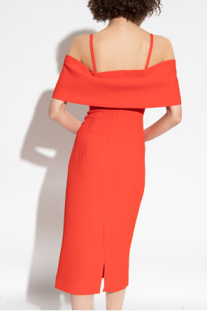 Victoria Beckham Dress Static with decorative sleeves
