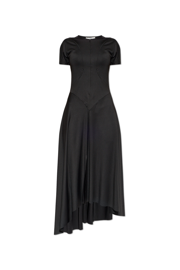 Asymmetrical cut dress od Victoria Beckham