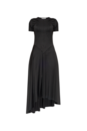 Asymmetrisch geschnittenes Kleid