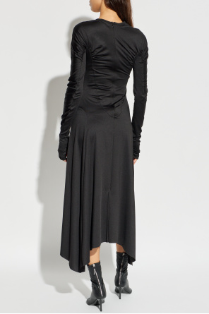 Victoria Beckham Kleid mit dekorativer Drapierung