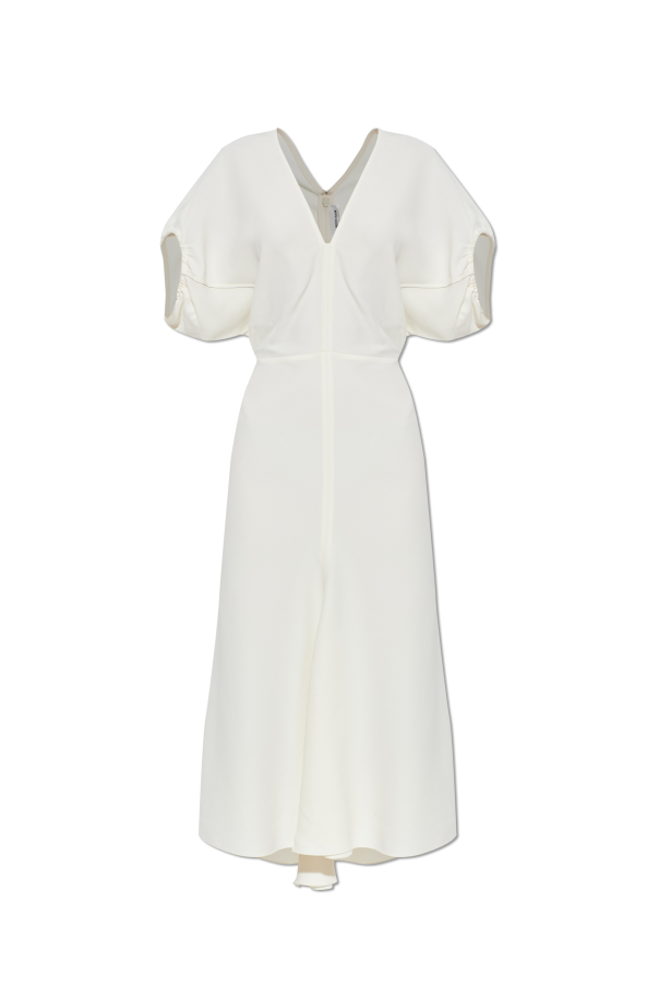 V-neck dress od Victoria Beckham