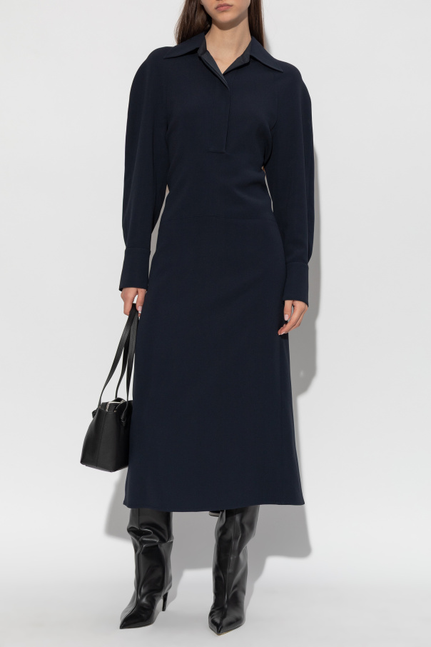 Victoria Beckham Kleid mit Kragen