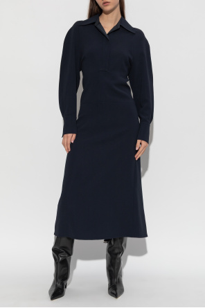 Victoria Beckham Kleid mit Kragen