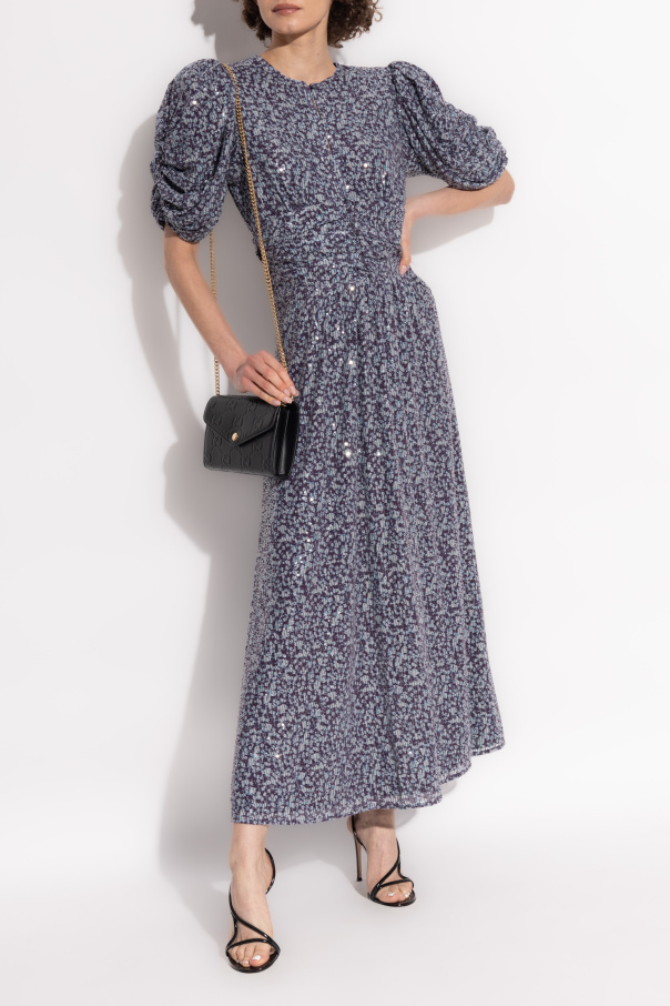 ROTATE Dress with puff sleeves