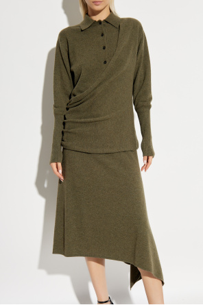 FERRAGAMO Asymmetrical cut dress