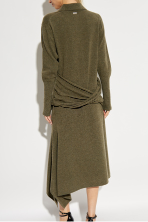 FERRAGAMO Asymmetrical cut dress