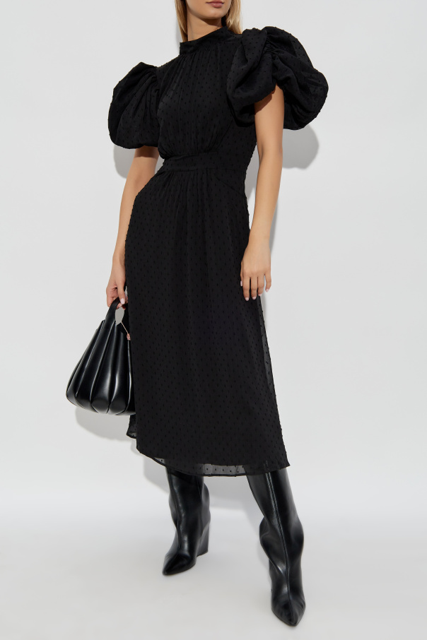 ROTATE Dress with puff sleeves