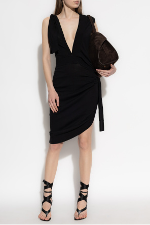 Vestido con lazos decorativos od FERRAGAMO