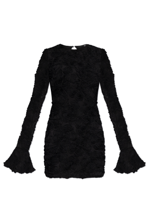Tulle dress with long sleeves
