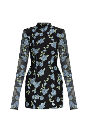 Dress with floral pattern