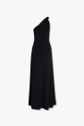 Balmain Black Ribbed Mini Dress