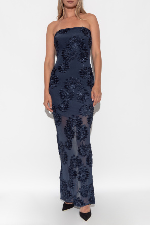 ROTATE Sukienka z motywem kwiatowym