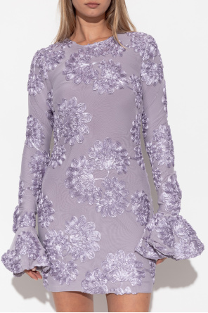 ROTATE Sukienka z motywem kwiatowym