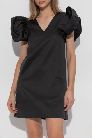 ROTATE Vestido con mangas abullonadas