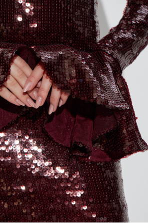 ROTATE Vestido de lentejuelas