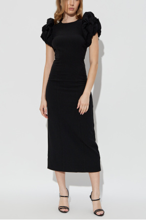 ROTATE Kleid mit Puffärmeln