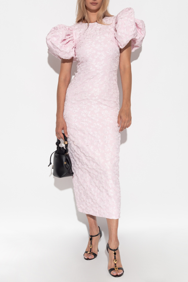 ROTATE Floral motif dress