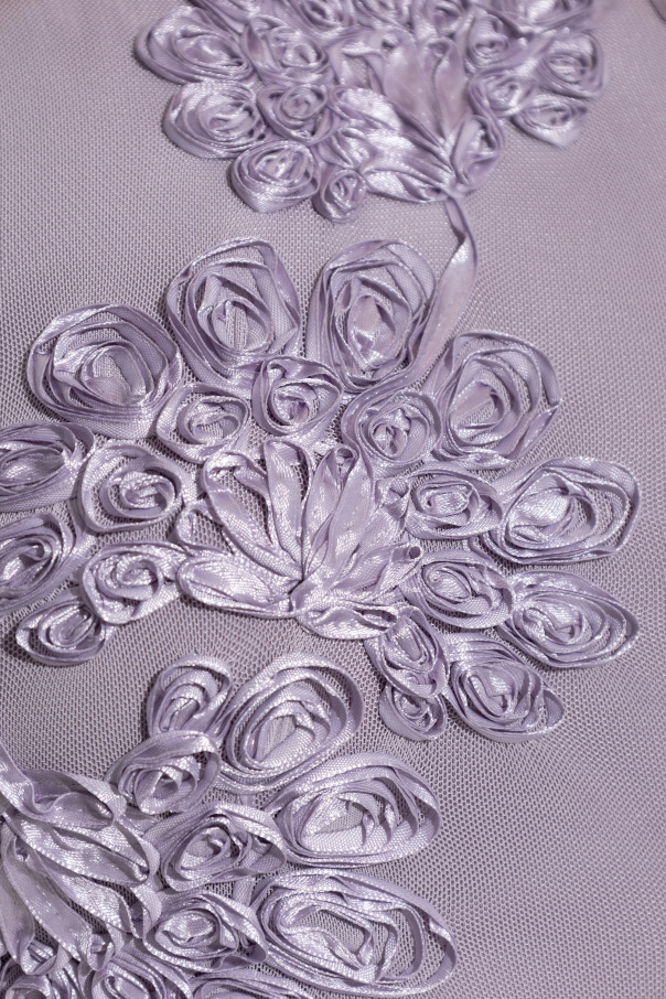 Purple Dress with floral motif ROTATE - Vitkac GB