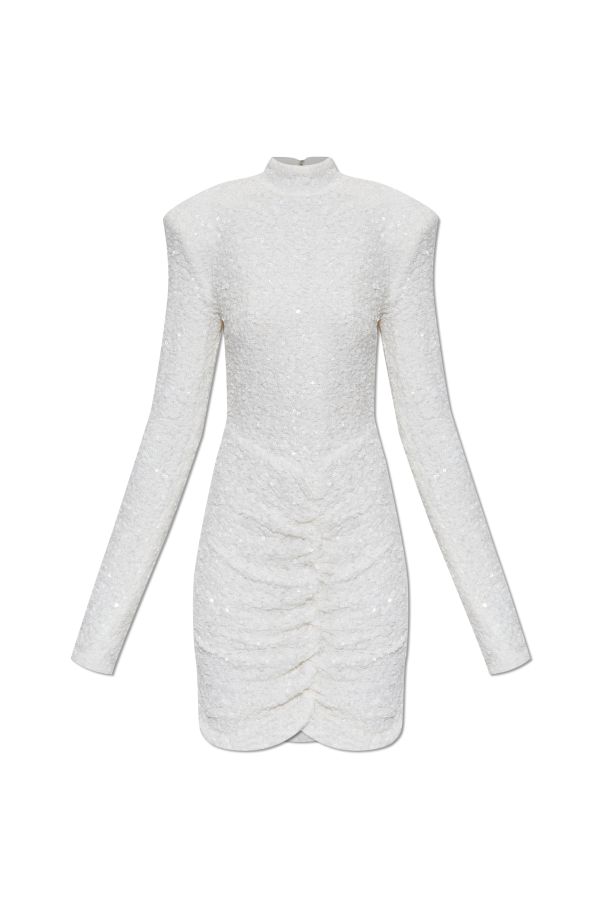 Sequin dress with turtleneck od ROTATE