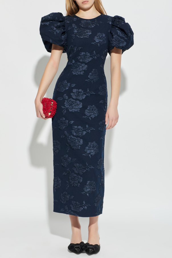 ROTATE Vestido con mangas abullonadas