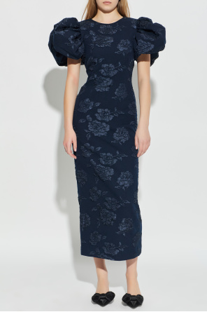 ROTATE Vestido con mangas abullonadas